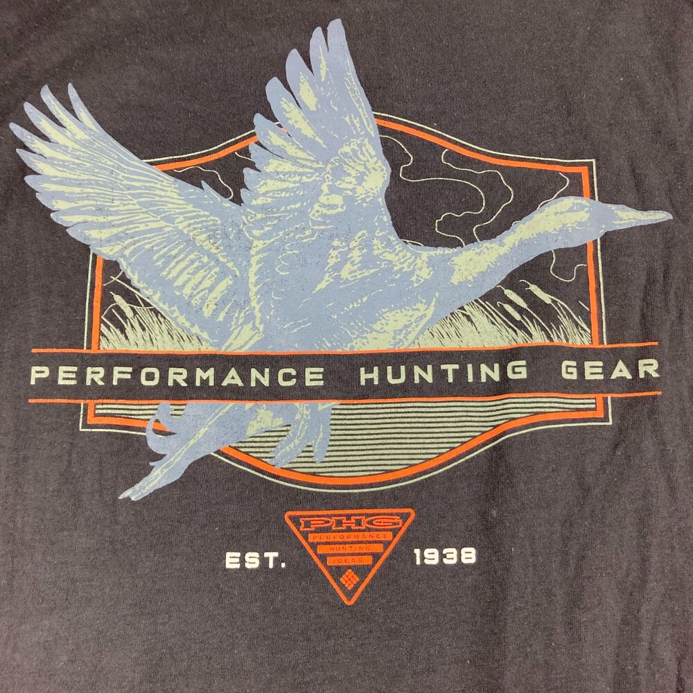 Columbia PHG Shirt Mens XXL Performance Hunting Gear Duck Long Sleeve Cotton